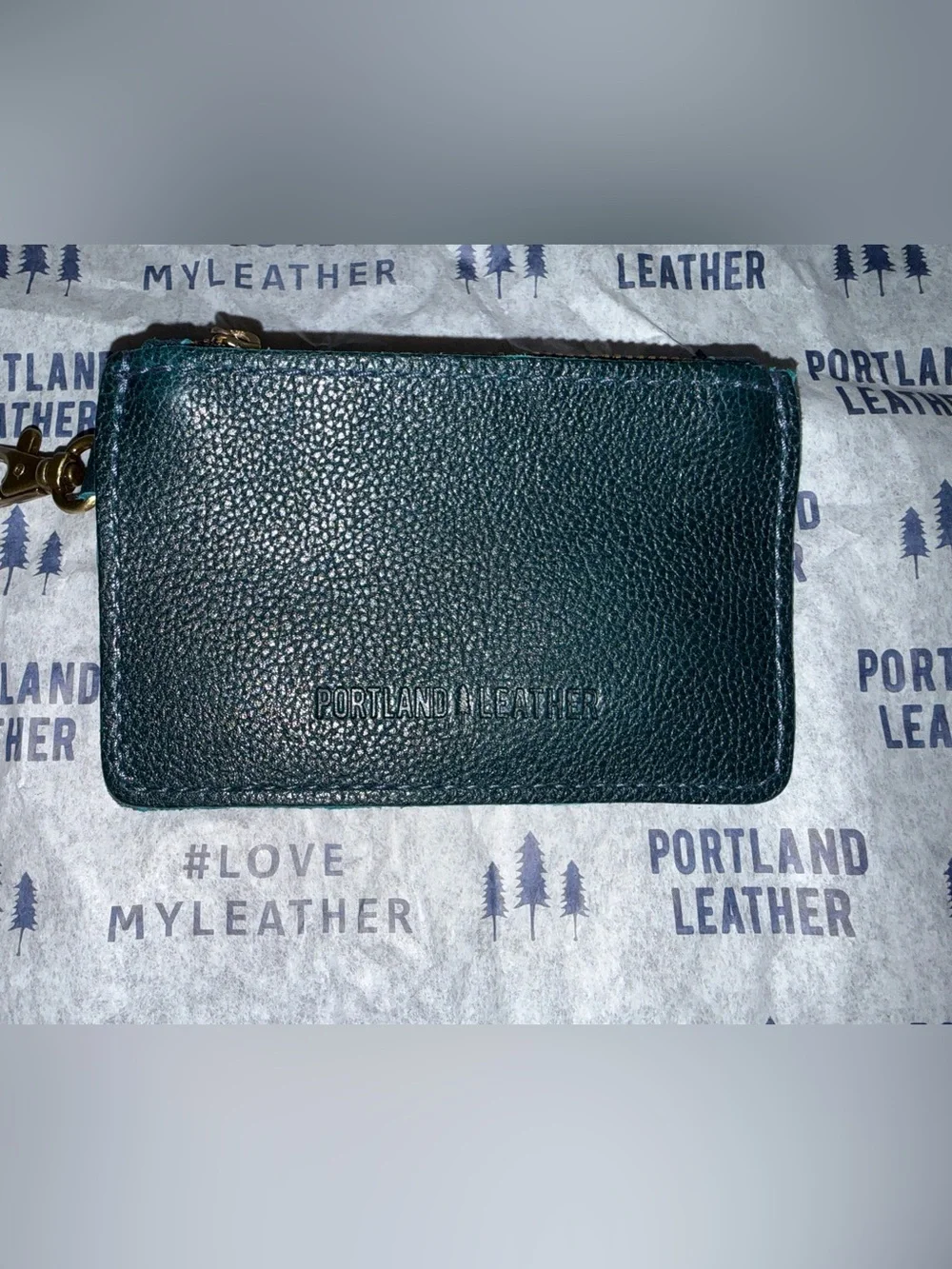 Portland Leather Zip Zap Duo Wallet